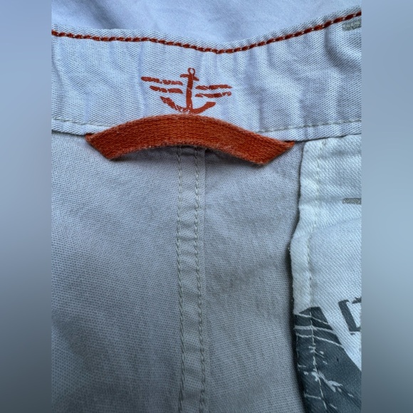 DOCKERS Men’s White Jean Khaki Blend Chino Pants Clean Size 33/32 - Picture 8 of 9
